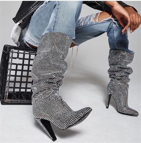 ysl sparkle boots dupe|st laurent tribute shoes dupe.